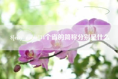 河池34个省的简称分别是什么