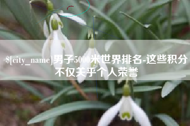 河池男子5000米世界排名-这些积分不仅关乎个人荣誉