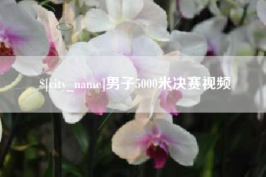 河池男子5000米决赛视频