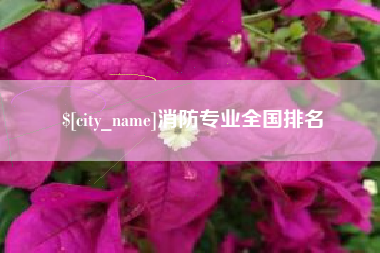 河池消防专业全国排名