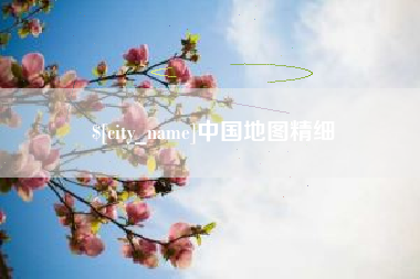 河池中国地图精细