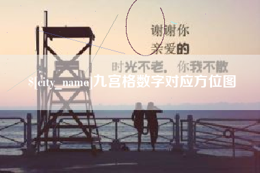 河池九宫格数字对应方位图