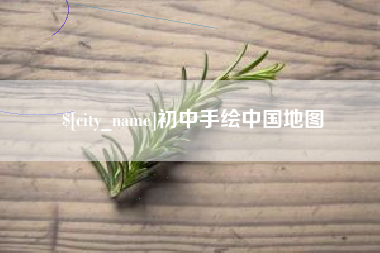 河池初中手绘中国地图