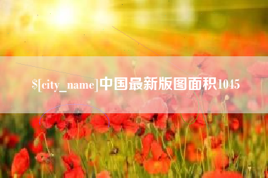 河池中国最新版图面积1045