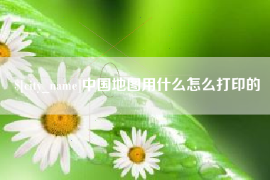 河池中国地图用什么怎么打印的