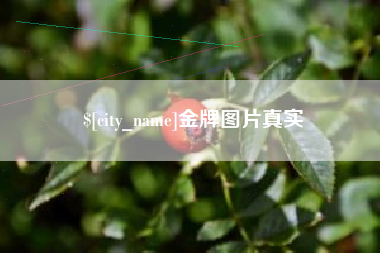 河池金牌图片真实