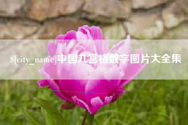 河池中国九宫格数字图片大全集