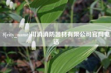河池川消消防器材有限公司官网电话