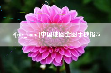 河池中国地图全图手抄报75