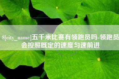 河池五千米比赛有领跑员吗-领跑员会按照既定的速度匀速前进