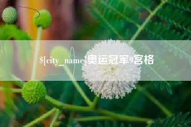 河池奥运冠军9宫格