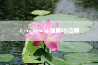 河池中国第8枚金牌