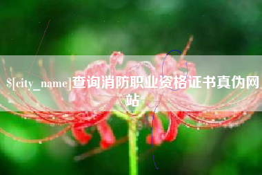河池查询消防职业资格证书真伪网站