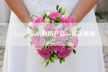河池消防产品ccc认证查询