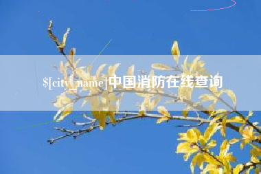 河池中国消防在线查询